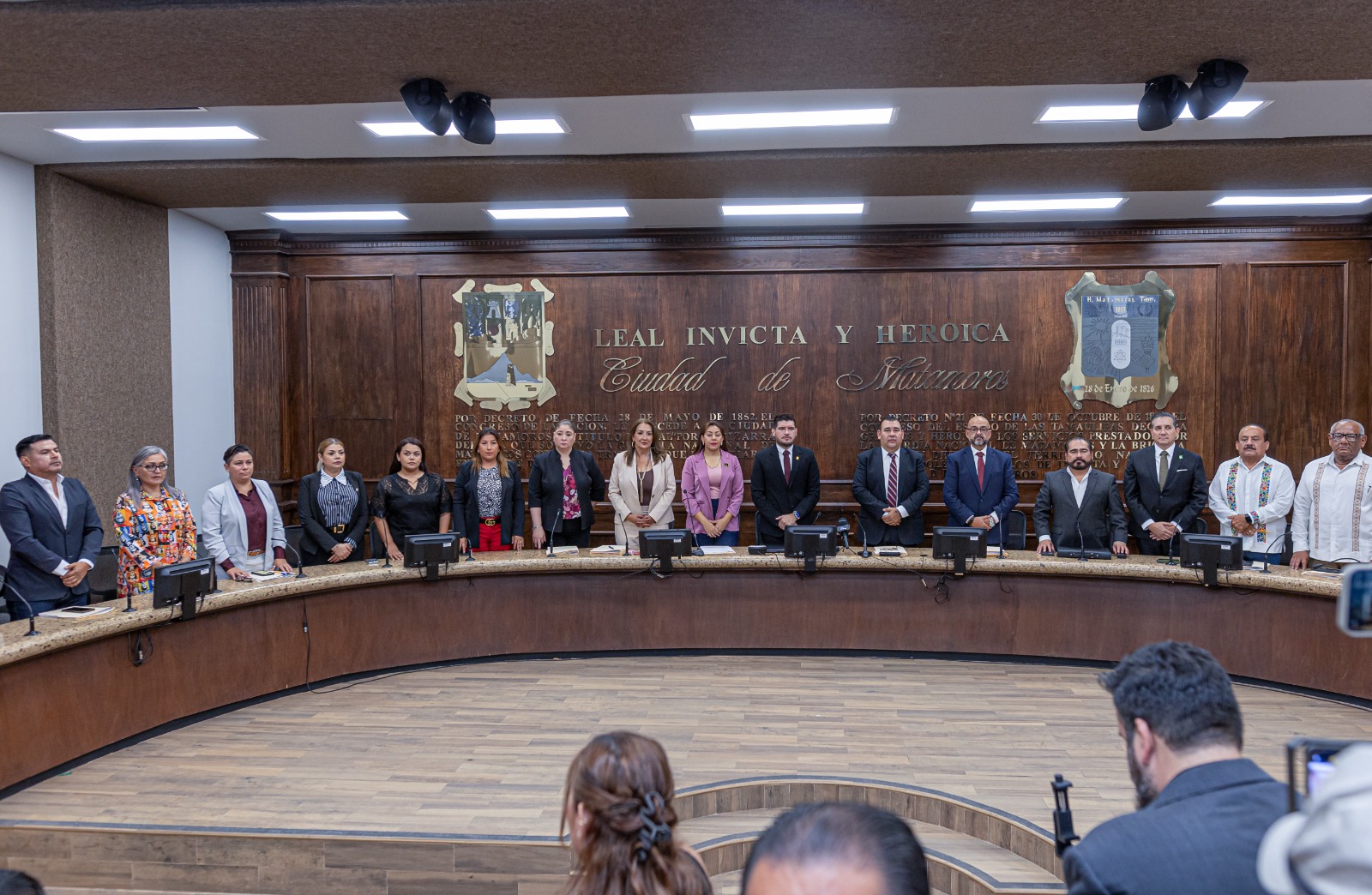 Sesiona el nuevo Cabildo de Matamoros; toman protesta hombres y mujeres que buscan el bienestar de los matamorenses