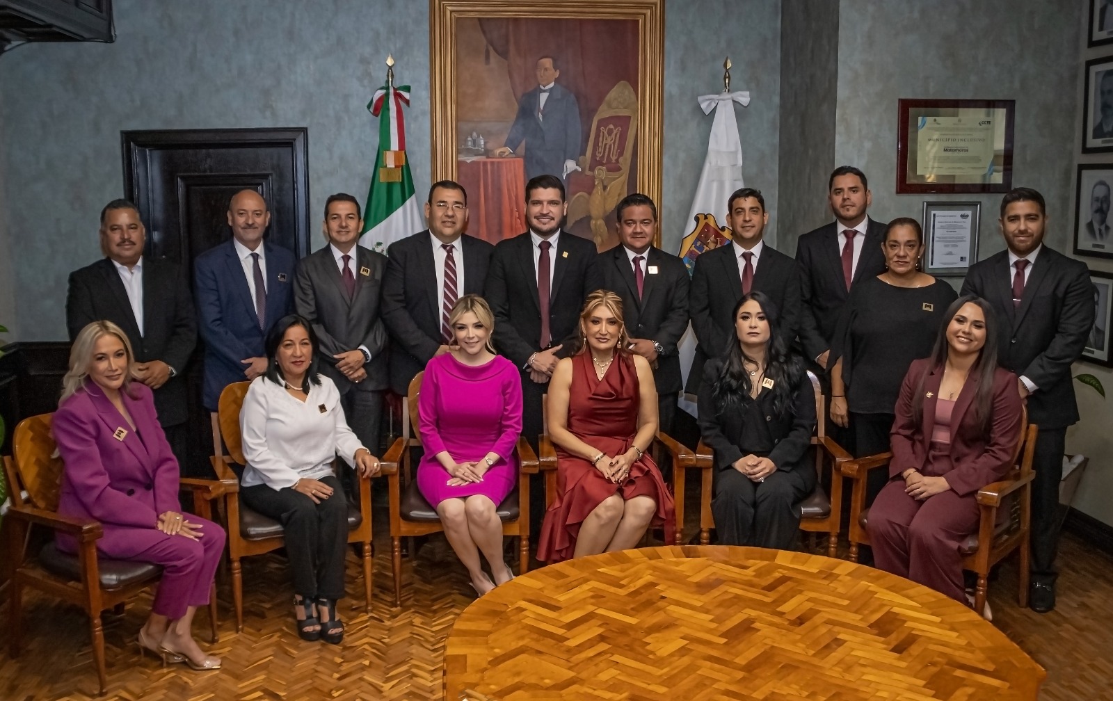 Entrega alcalde nombramientos en varias secretarías de Matamoros