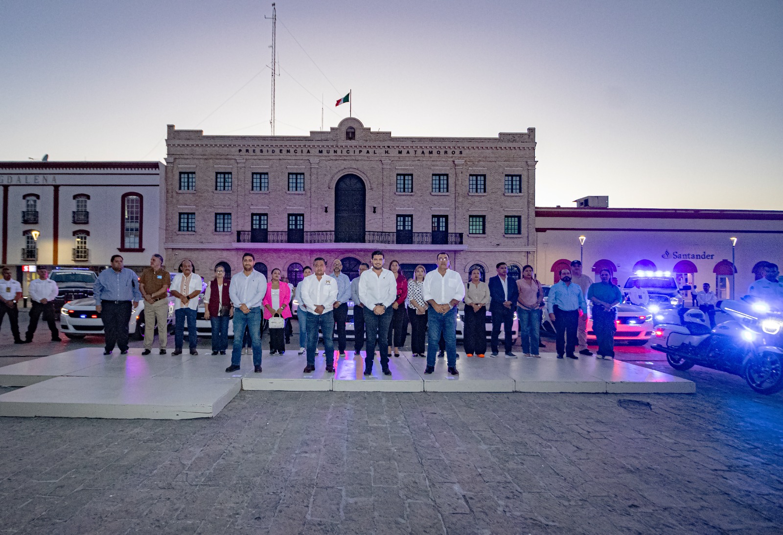 “Traemos un gran compromiso con el resguardo y seguridad de los matamorenses”: Alberto Granados