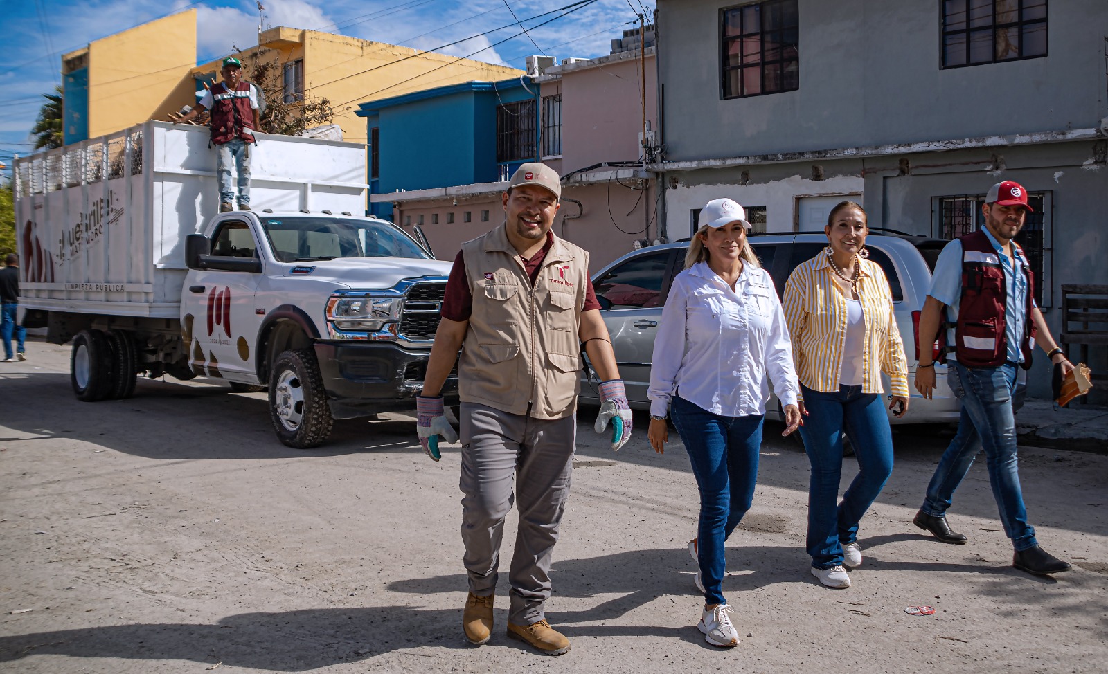 Retiran más de 25 toneladas de cacharros en la Infonavit Buenavista
