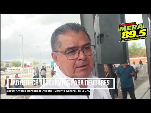 JAD Ofrece descuentos para deudores