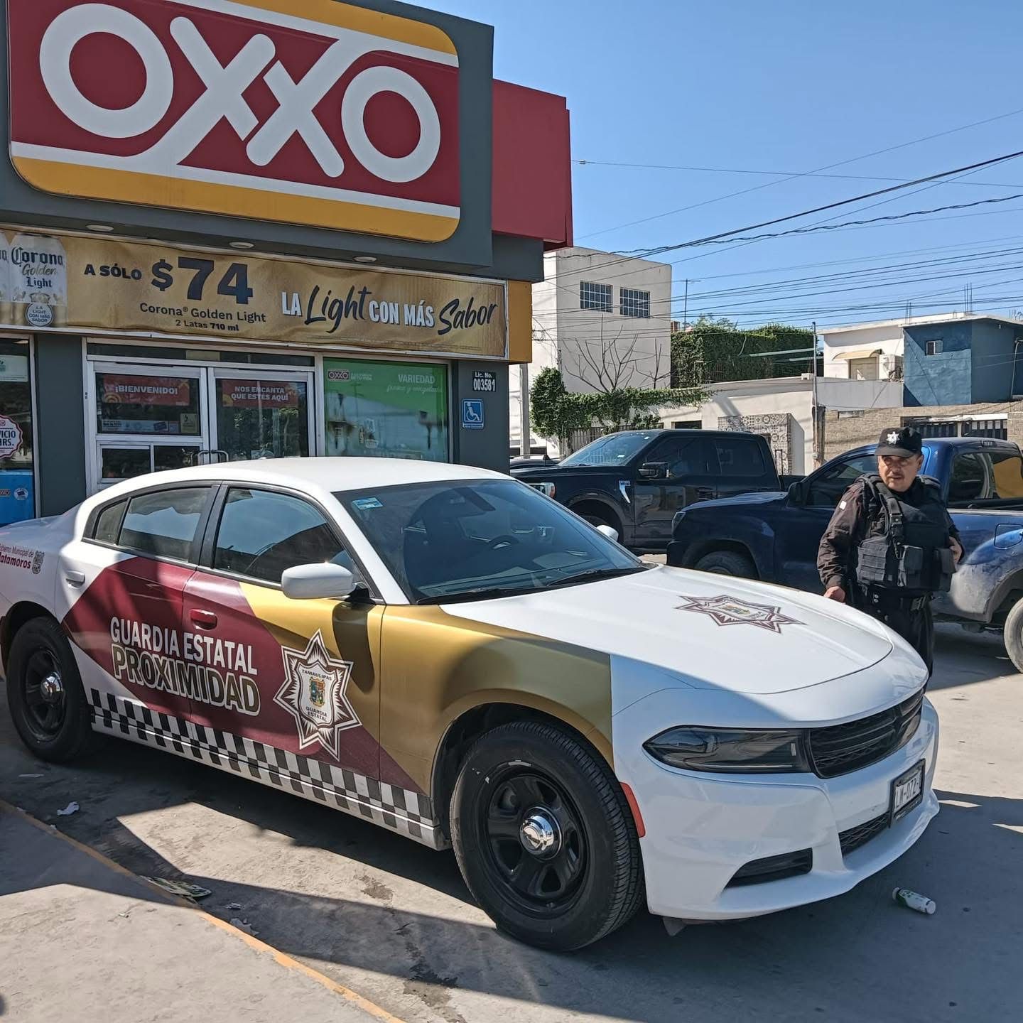 Policía de Proximidad refuerza vigilancia en comercios y colonias de Matamoros