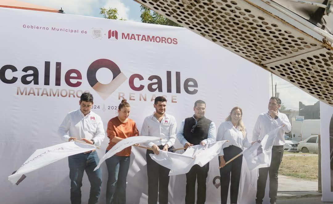 El programa “Calle a Calle Matamoros Renace” sigue beneficiando a miles de matamorenses