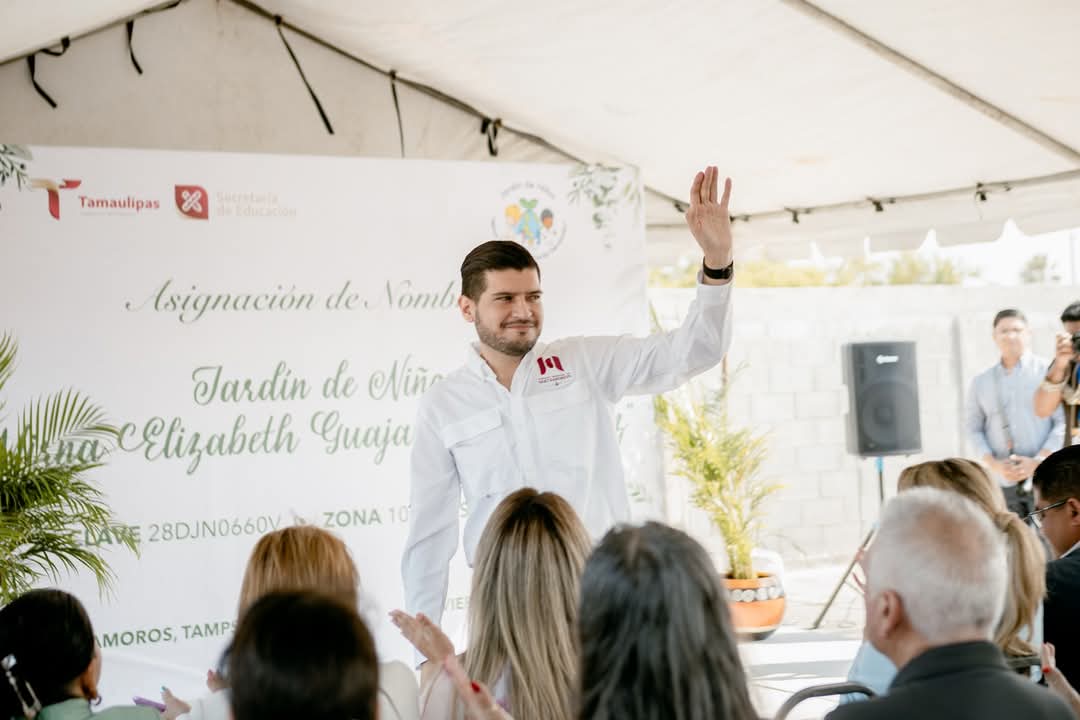 Asiste alcalde Beto Granados a la asignación de nombre del Jardín de Niños Mirna Elizabeth Guajardo Hernández