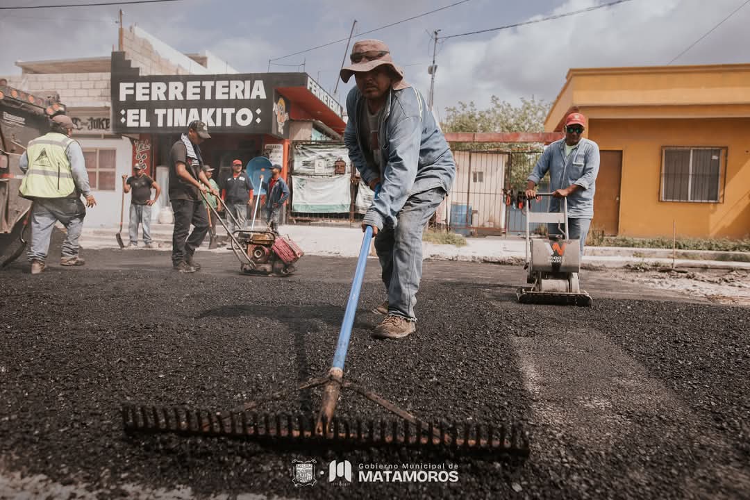 A través del programa CalleACalle, Matamoros se transforma y fortalece su infraestructura urbana