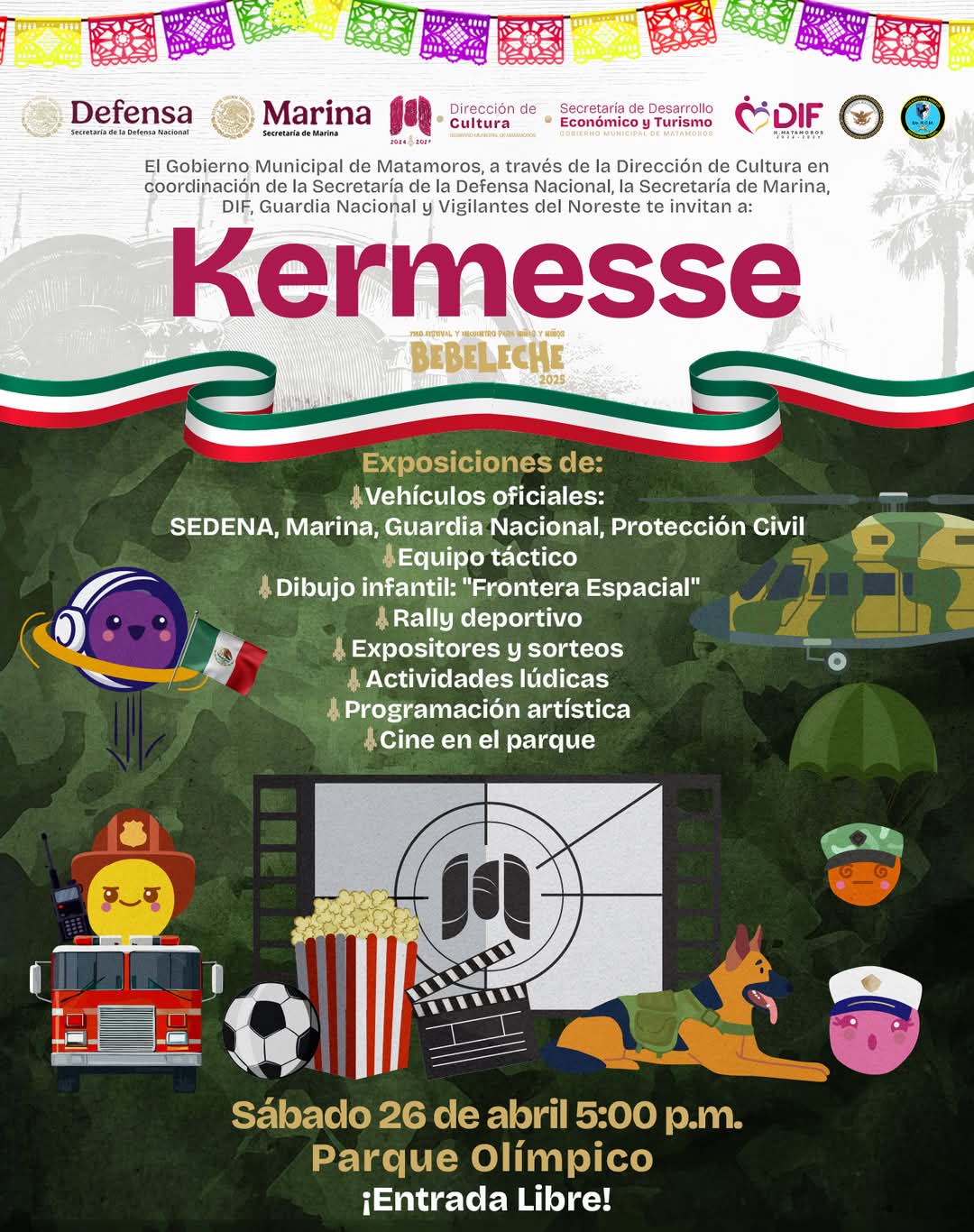 Invitan a la Kermesse Bebeleche 2025 en el Parque Olímpico