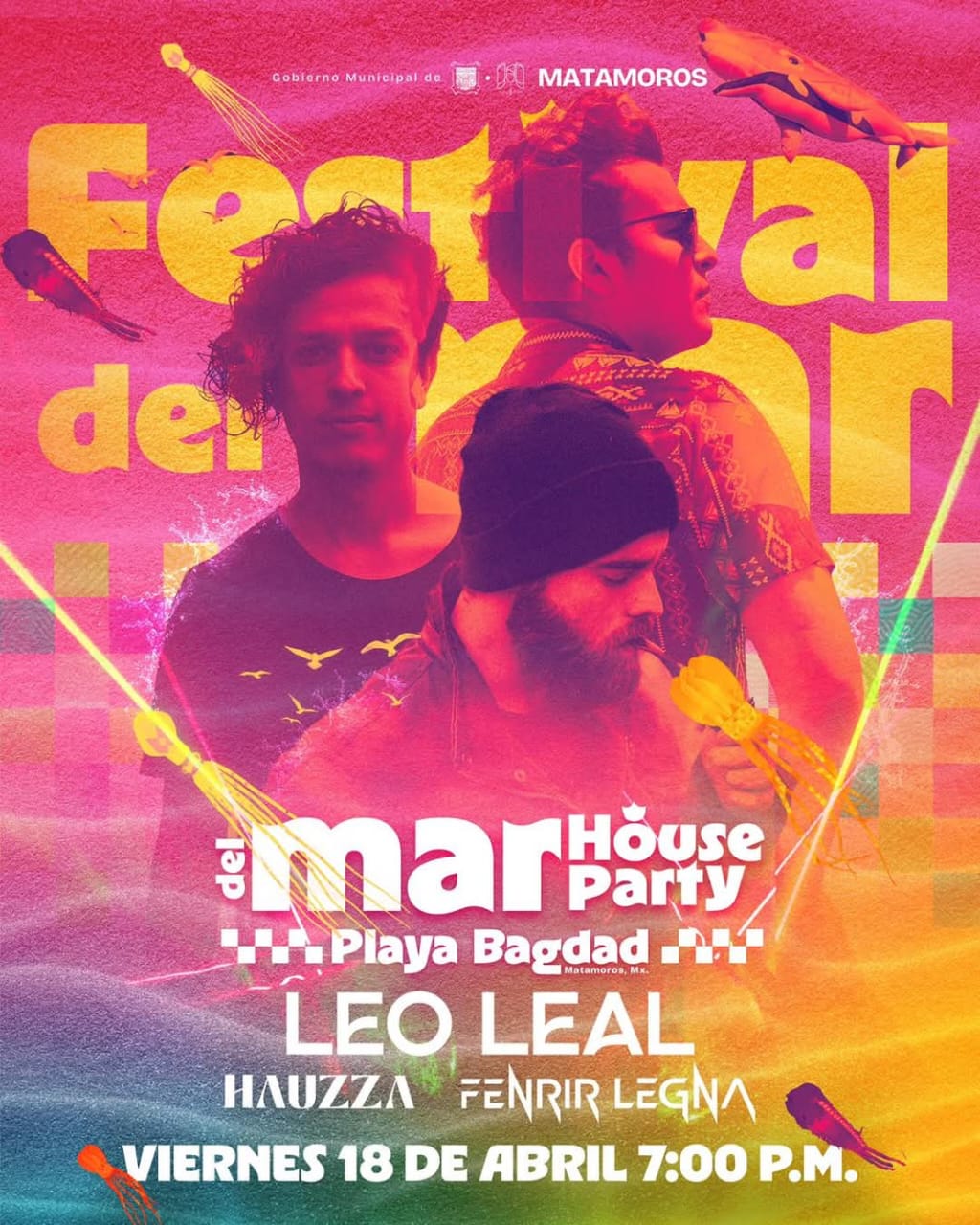 Atardecer, arena y un beat que no se detiene en el “Festival del mar 2025”