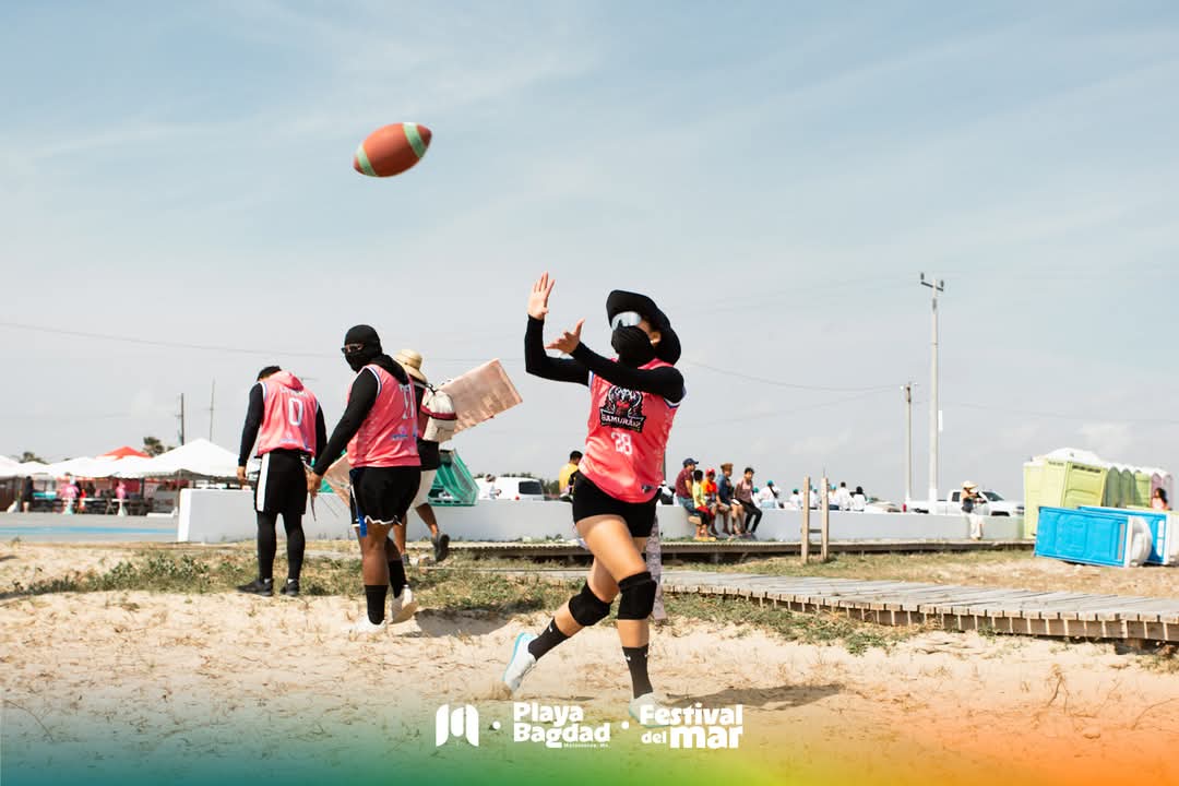 Gobierno municipal de Matamoros impulsa con fuerza el Festival del Mar 2025 en la zona deportiva de Playa Bagdad