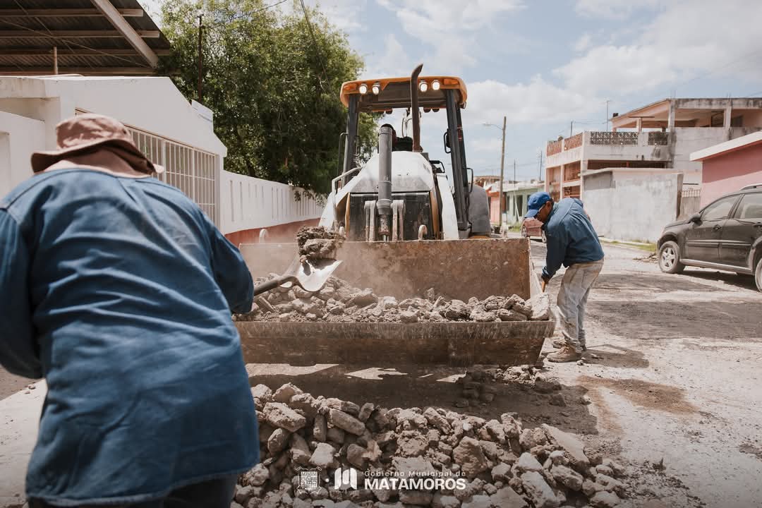 Matamoros sigue transformándose con el programa “Calle A Calle”