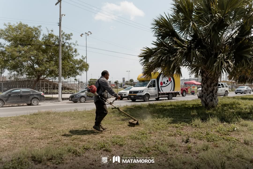 En Matamoros se trabaja por una ciudad más limpia y ordenada: Beto Granados