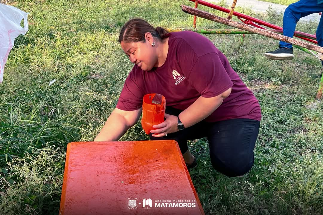 Se realiza importante jornada de rehabilitación de áreas verdes en la col. Revolución Verde