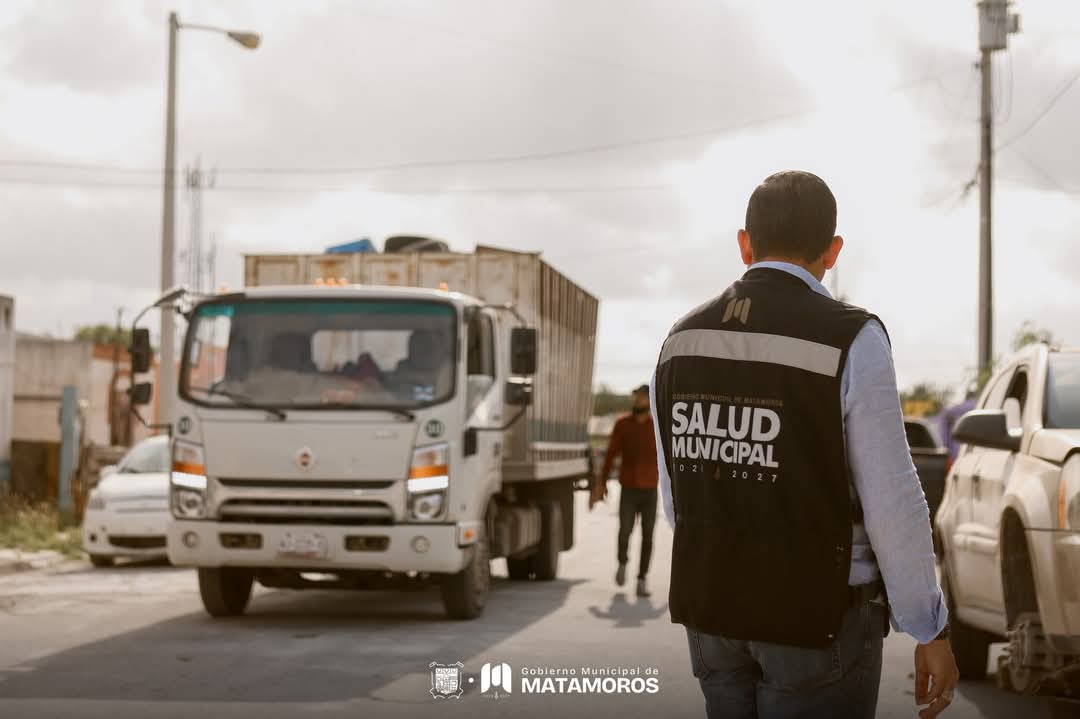 Eliminación de criaderos, una prioridad en la colonia Palmas del mar, en Matamoros