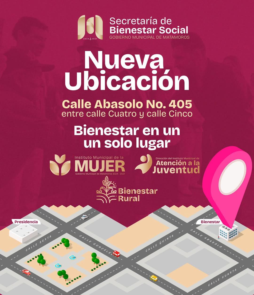 La Secretaría de Bienestar Social cambia de ubicación para mejorar la atención a la comunidad