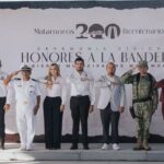 Esta mañana acompañé a la comunidad de la Secundaria Técnica No. 96 “Emilio Sandoval González” en la ceremonia de Honores a la Bandera, en el fraccionamiento Lomas de San Juan.